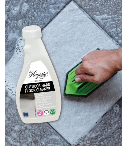 Hagerty Outdoor Hard Floor Cleaner for Tiles and Natural Stone - 500 ml Hagerty Outdoor Hard Floor Cleaner for Tiles and Natural Stone - 500 ml