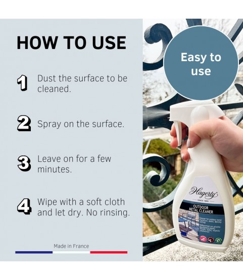 Hagerty Outdoor Metal Cleaner Spray - 500 ml Hagerty Outdoor Metal Cleaner Spray - 500 ml