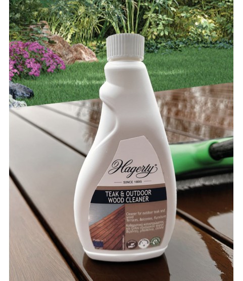 Hagerty Outdoor Teak & Wood Cleaner - 500 ml Hagerty Outdoor Teak & Wood Cleaner - 500 ml
