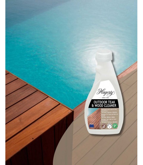 Hagerty Outdoor Teak & Wood Cleaner - 500 ml Hagerty Outdoor Teak & Wood Cleaner - 500 ml