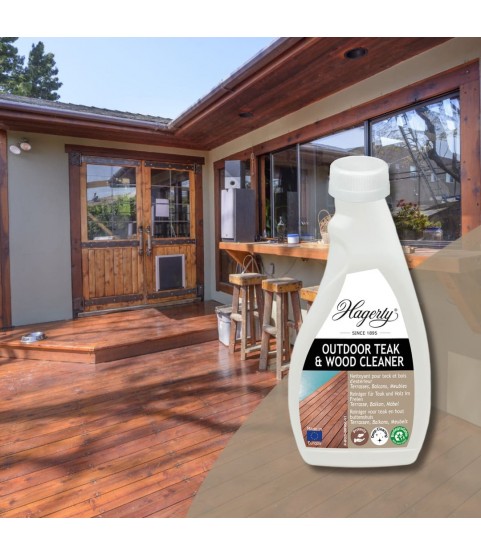 Hagerty Outdoor Teak & Wood Cleaner - 500 ml Hagerty Outdoor Teak & Wood Cleaner - 500 ml
