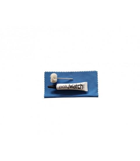 PolyWatch Plastic Crystal Polish Kit with Cloth and Brush PolyWatch Plastic Crystal Polish Kit with Cloth and Brush