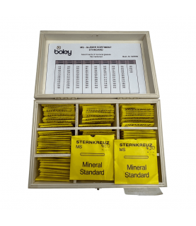Sternkreuz MS Mineral Watch Glass Assortment - 100 pcs with Box by Boley Germany
