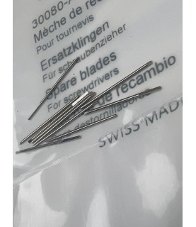 Bergeon 30080-A-10 DI 0.60 mm Steel Screwdriver Blades – Pack of 10 Bergeon 30080-A-10 DI 0.60 mm Steel Screwdriver Blades – Pack of 10
