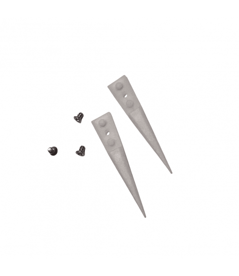 Bergeon Delrin Replacement Tweezer Tips Pair 6571-DGR-BR-3