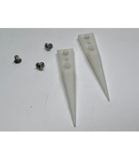 Bergeon Delrin Replacement Tweezer Tips Pair 6571-DGR-BR-3