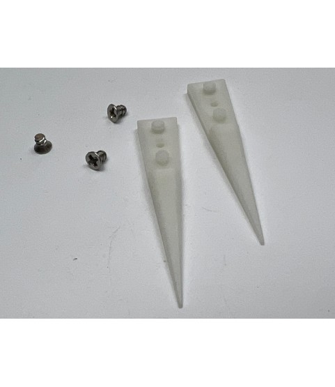 Bergeon Delrin Replacement Tweezer Tips Pair 6571-DGR-BR-3