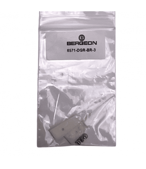 Bergeon Delrin Replacement Tweezer Tips Pair 6571-DGR-BR-3