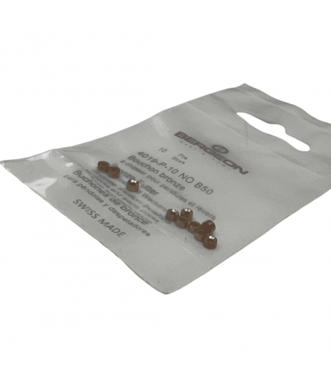 Bergeon 4019-P-10 B50 Brass Clock Bushings - Pack of 10 Bergeon 4019-P-10 B50 Brass Clock Bushings - Pack of 10