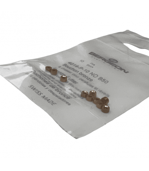 Bergeon 4019-P-10 B50 Brass Clock Bushings - Pack of 10 Bergeon 4019-P-10 B50 Brass Clock Bushings - Pack of 10