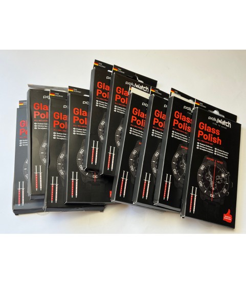 10-Pack PolyWatch Glass Polishing Cream for Scratch Removal, Condition is used / returned stock