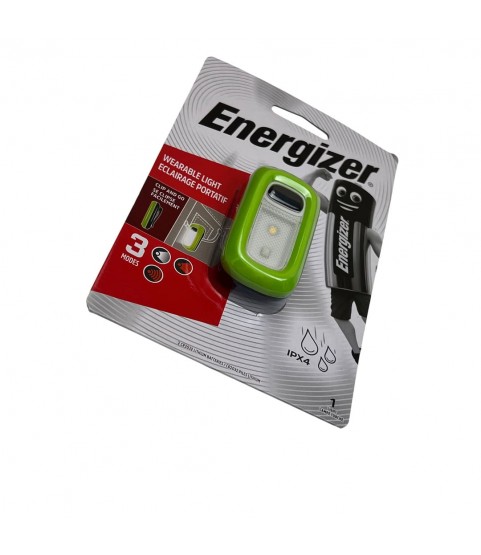 Energizer Wearable LED Clip Light with 3 Modes and IPX4 Rating Energizer Wearable LED Clip Light with 3 Modes and IPX4 Rating