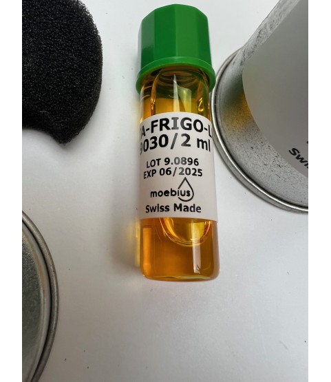 EXPIRED: Moebius Synta-Frigo-Lube 9030 Synthetic Thin Oil for Watchmaking EXPIRED: Moebius Synta-Frigo-Lube 9030 Synthetic Thin Oil for Watchmaking