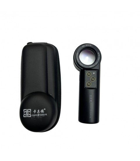 Connoisseur 10x Loupe Magnifier with UV LED Light - Damaged Box Return