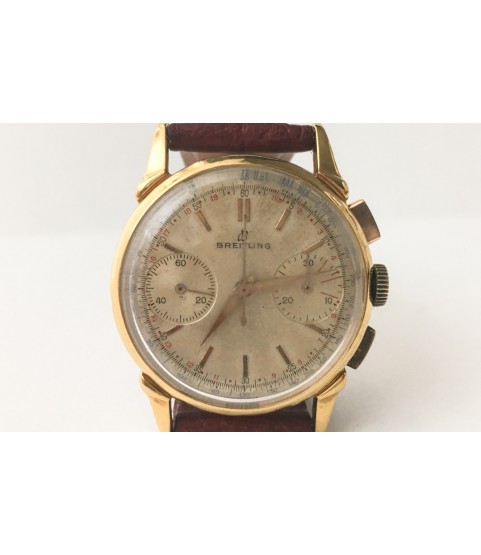 Extremely Rare Vintage Breitling Chronograph Watch ref 2100 from 1950s