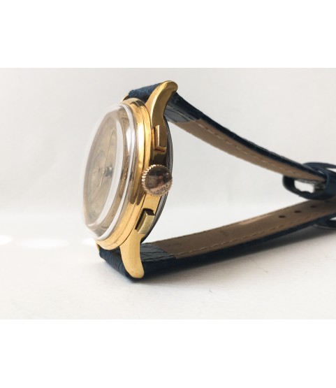 Vintage Dural Chronographe Suisse Men's Watch Tropical Dial 1940s