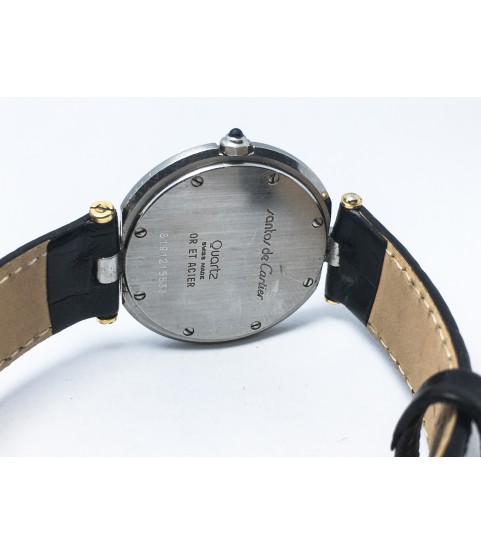 Santos de Cartier Ladies Watch 18k Gold and Stainless steel Quartz
