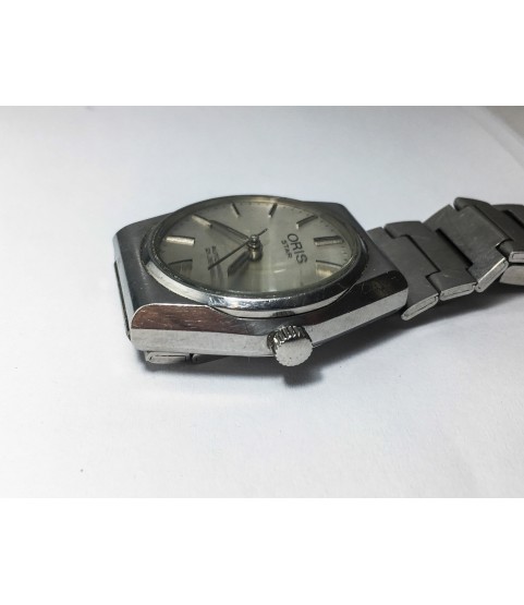 Vintage Oris Star Automatic Men's Watch ETA 2873 21 Jewels