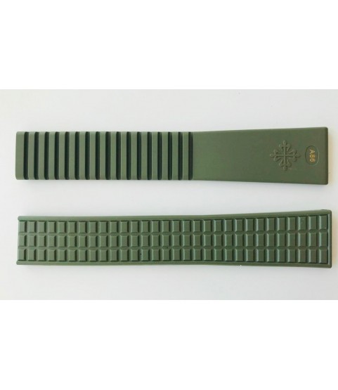 New Patek Philippe Aquanaut Jumbo Khaki 5168G-010 Green Strap 19mm