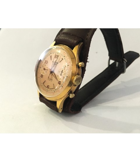 Vintage Altitude Chronograph Men's Watch Venus 188 36 mm