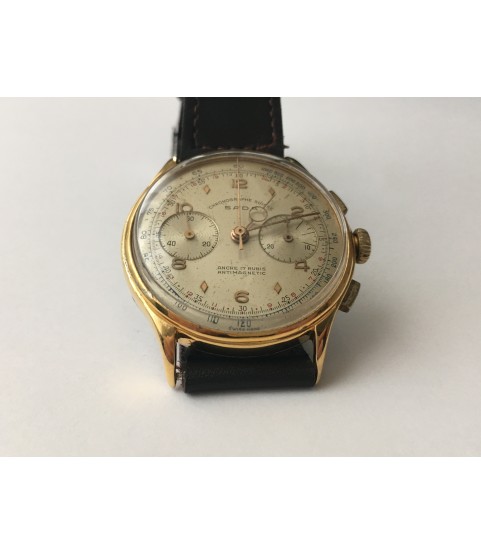 Vintage Sada Chronograph Men's Watch from 1950s Landeron 48