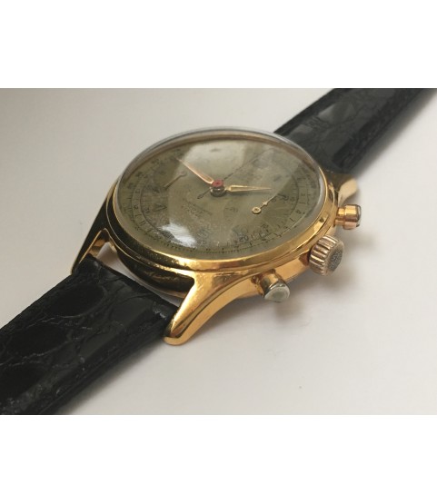 Vintage Dreffa Chronograph Men's Watch from 1940s 37 mm