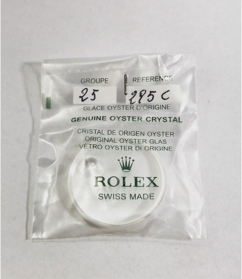 New Rolex Sapphire Crystal glass old production 25-295C2 16800, 16700, 16710
