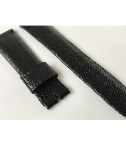 New Movado black leather strap for men watches 20mm