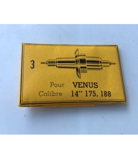 Venus caliber 175, 188 balance staff for chronograph watches