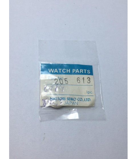 New Seiko barrel wheel with mainspring part No. 205 613