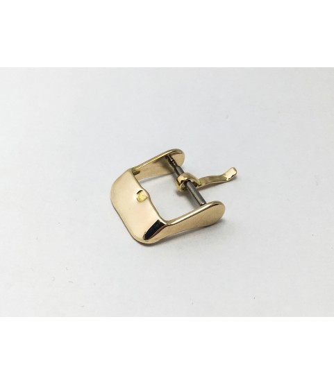 14k Solid Gold Watch Buckle Band/Strap 14mm Rolex, Omega, Jaeger, Breitling, IWC