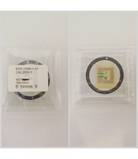 New Rolex Tudor Submariner 75190 Black Bezel part B315-75190-1-A1