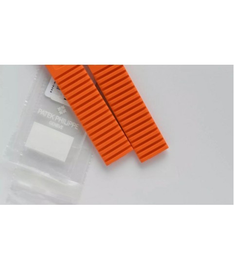 New Patek Philippe 5968A Aquanaut orange rubber strap 22mm New Patek Philippe 5968A Aquanaut orange rubber strap 22mm