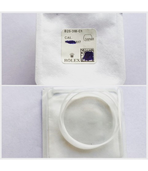 New Rolex Sapphire crystal glass for Milgauss 116400 and Air King 116900 B25-7024-3-C1