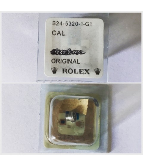 New Rolex tube crown part B24-5320-1-G1 for 1675, 5500, 1019, 1007, 1030, 1500, 1501, 5504, 5516