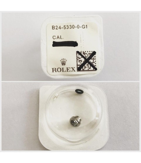 New Rolex stainless steel 5.3mm crown tube B24-5330-0-G1