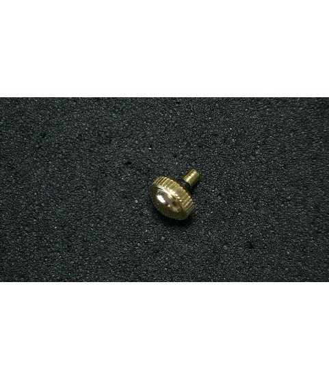 New Seiko 98430M98NA1 gold plated crown 3.0x​0.6mm