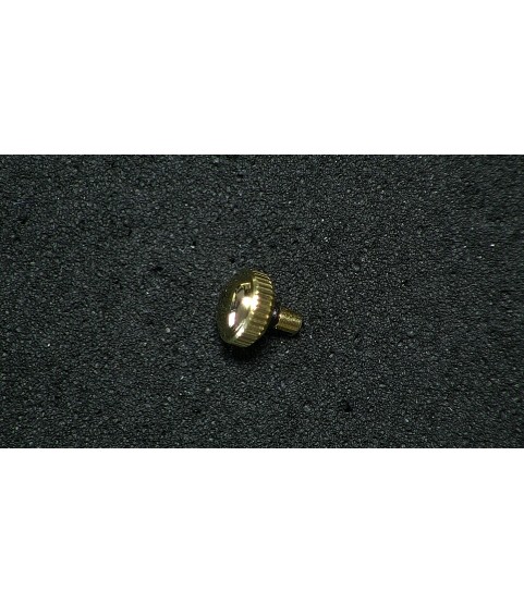 New Seiko 98430M98NA1 gold plated crown 3.0x​0.6mm