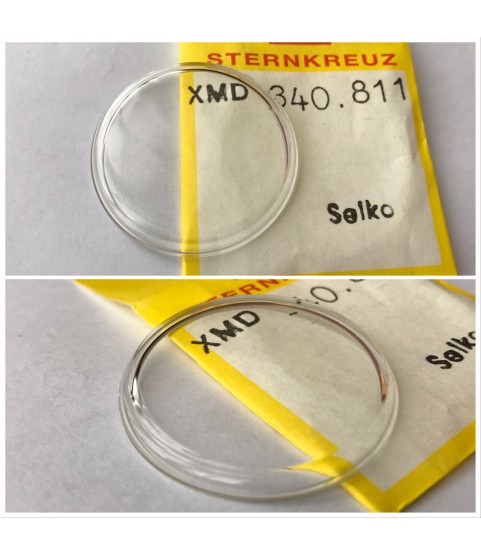 New crystal dome glass for Seiko XMD 340.811 340W14GN