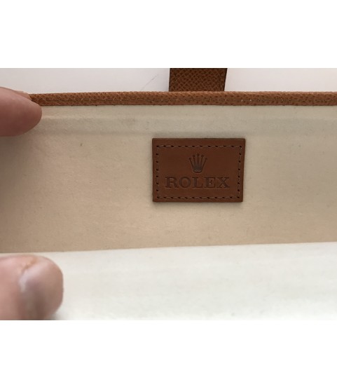 Vintage Rolex leather travel box for watches