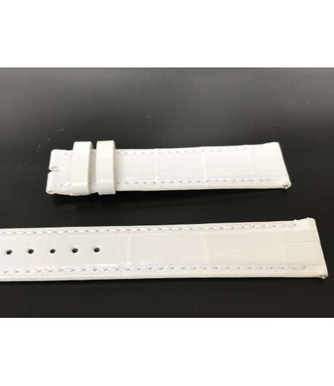 New Franck Muller white leather strap 17mm