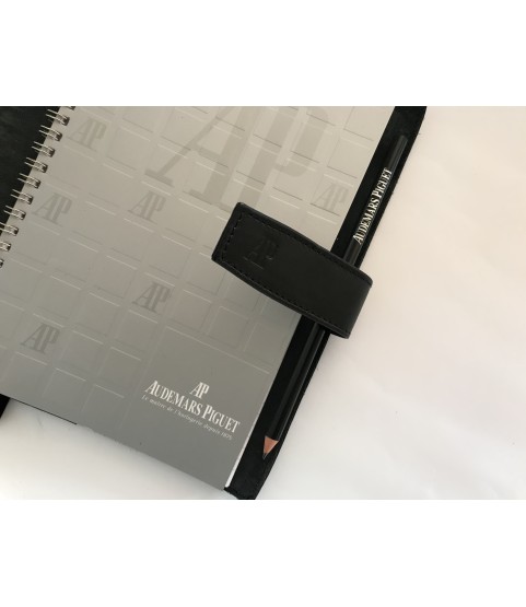 New Audemars Piguet notebook with pencil in leather case