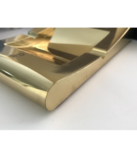New vintage Corum gold ashtray with box New vintage Corum gold ashtray with box