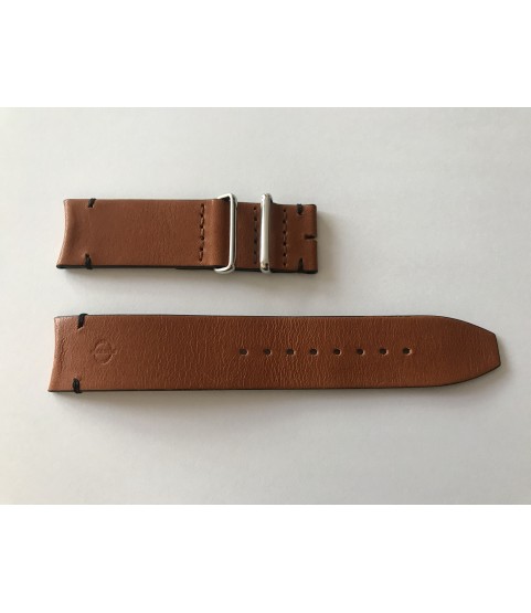 New Baume Mercier brown leather strap 22mm
