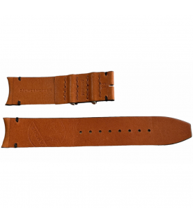 New Baume Mercier brown leather strap 21mm