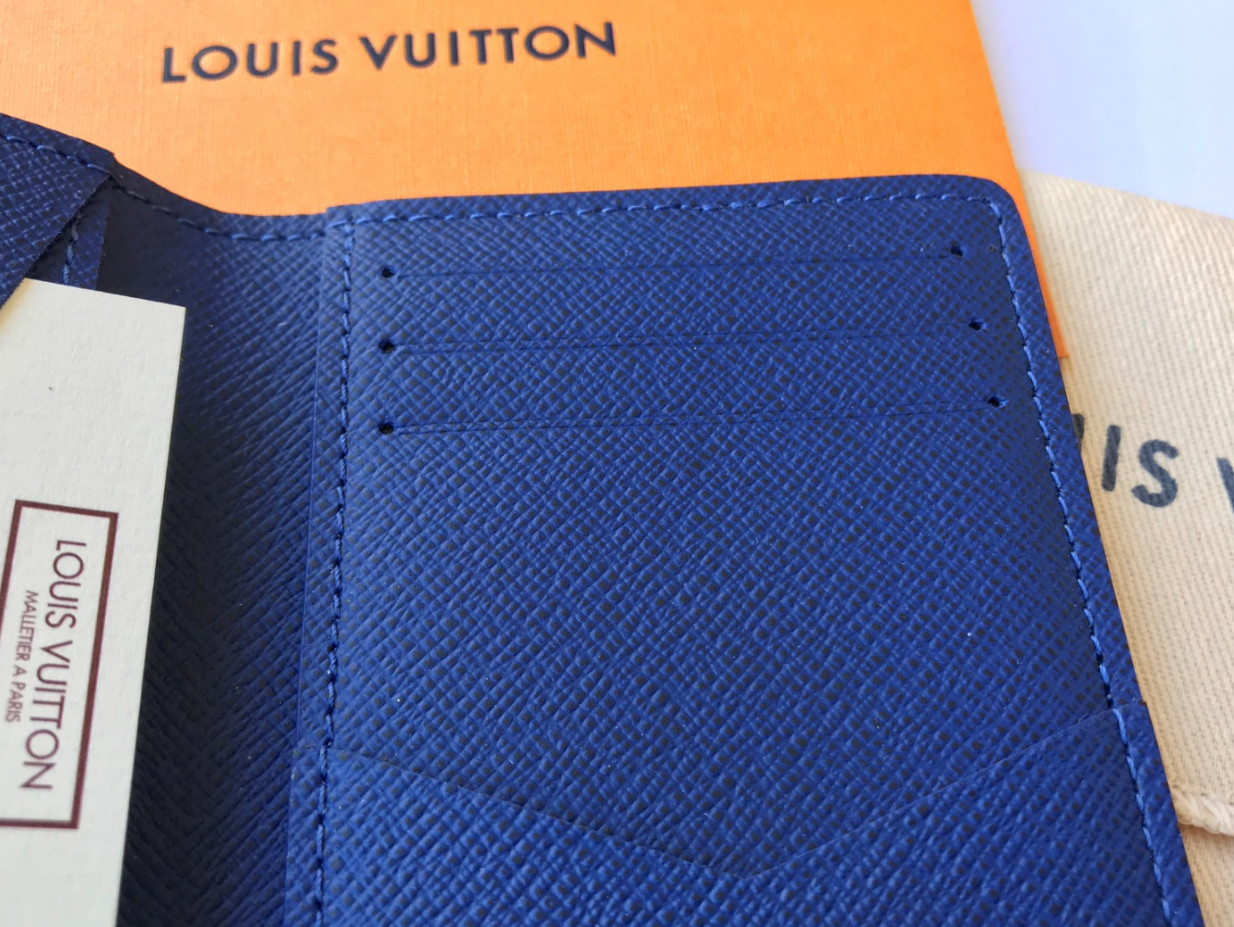 Louis Vuitton Pocket Organiser, Blue