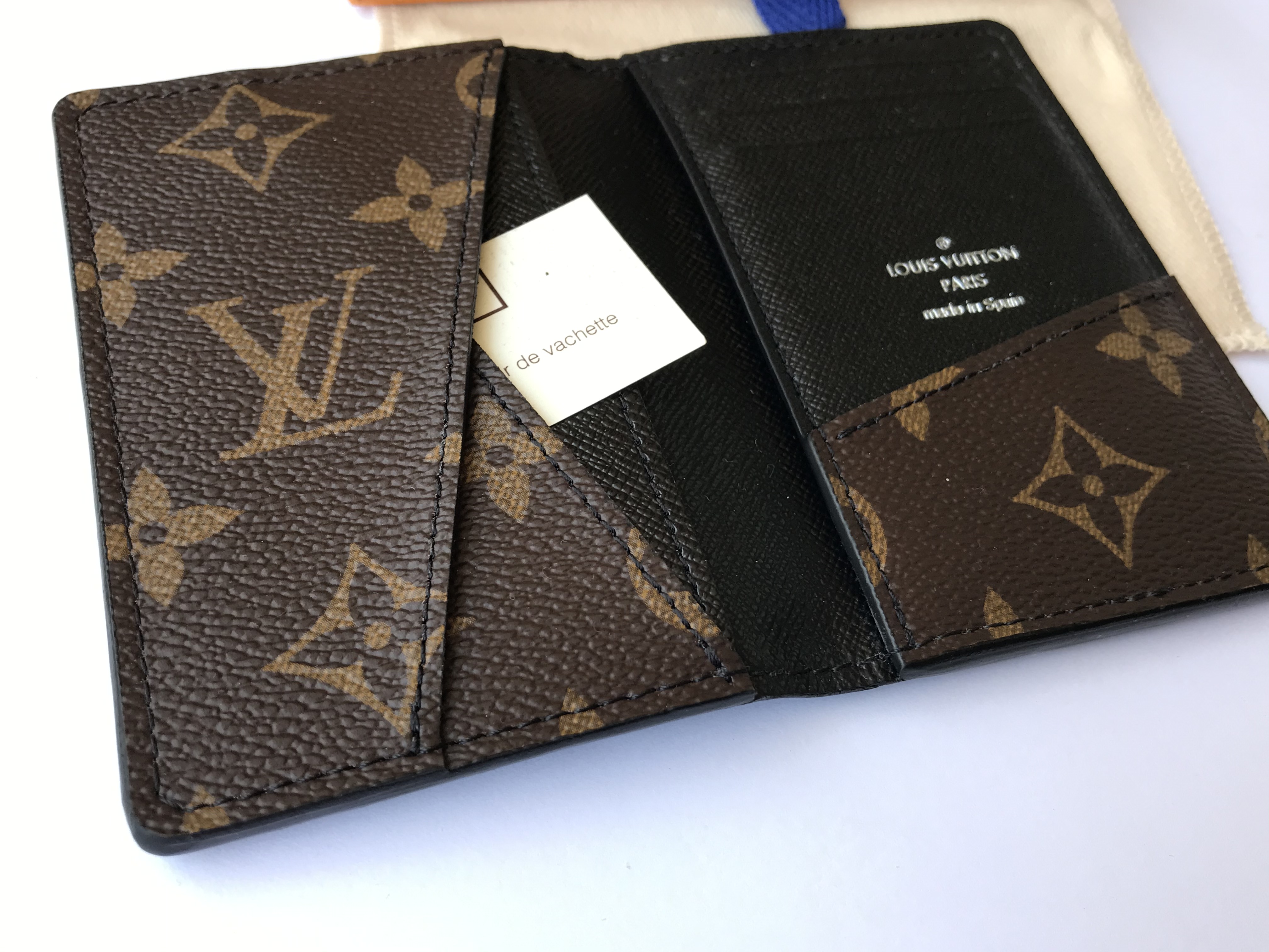 LOUIS VUITTON purse M60679 daily organizer Monogram macacer Brown Brow –