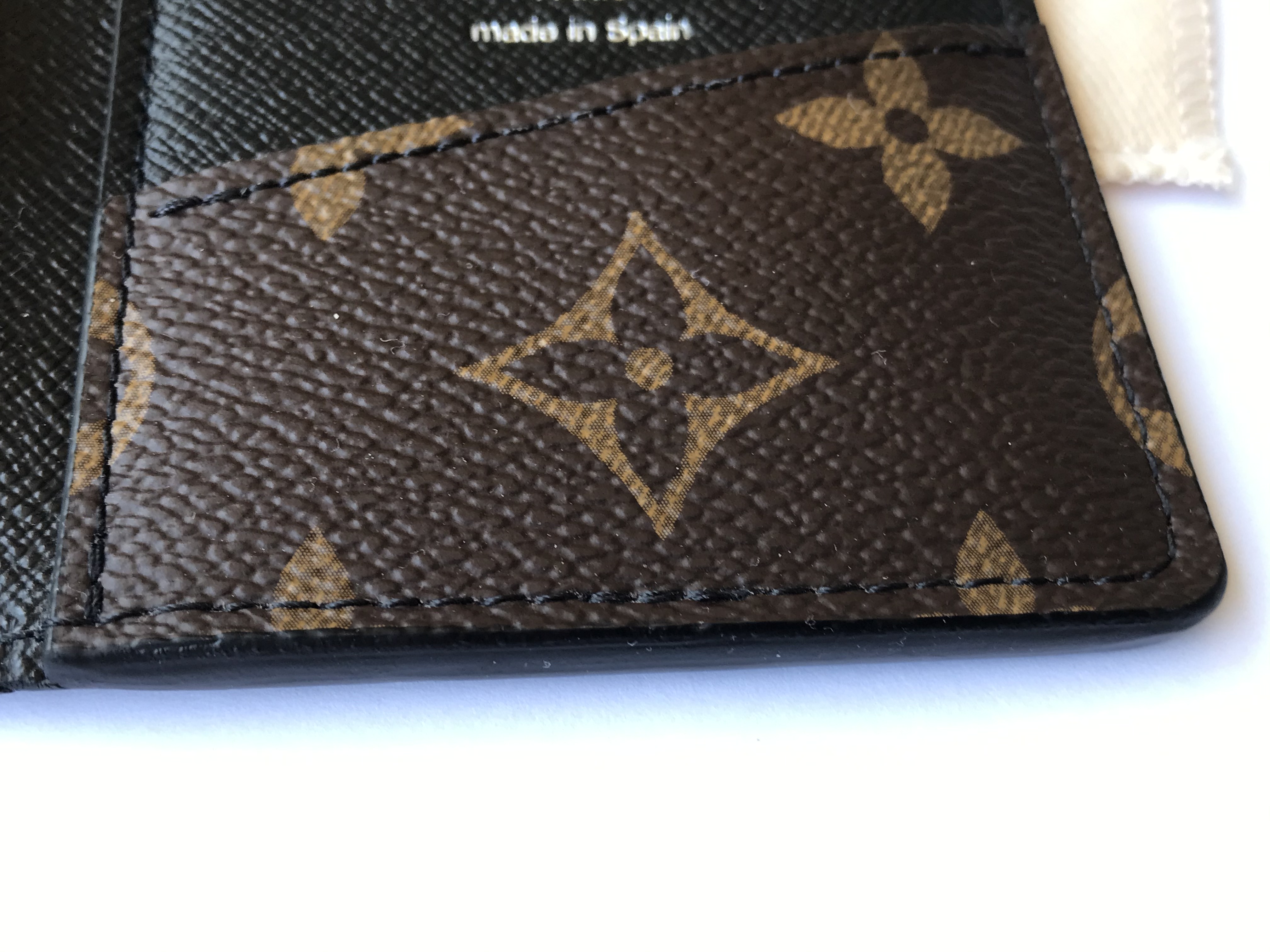Pocket Organizer Monogram Macassar Canvas - Men - Small Leather Goods