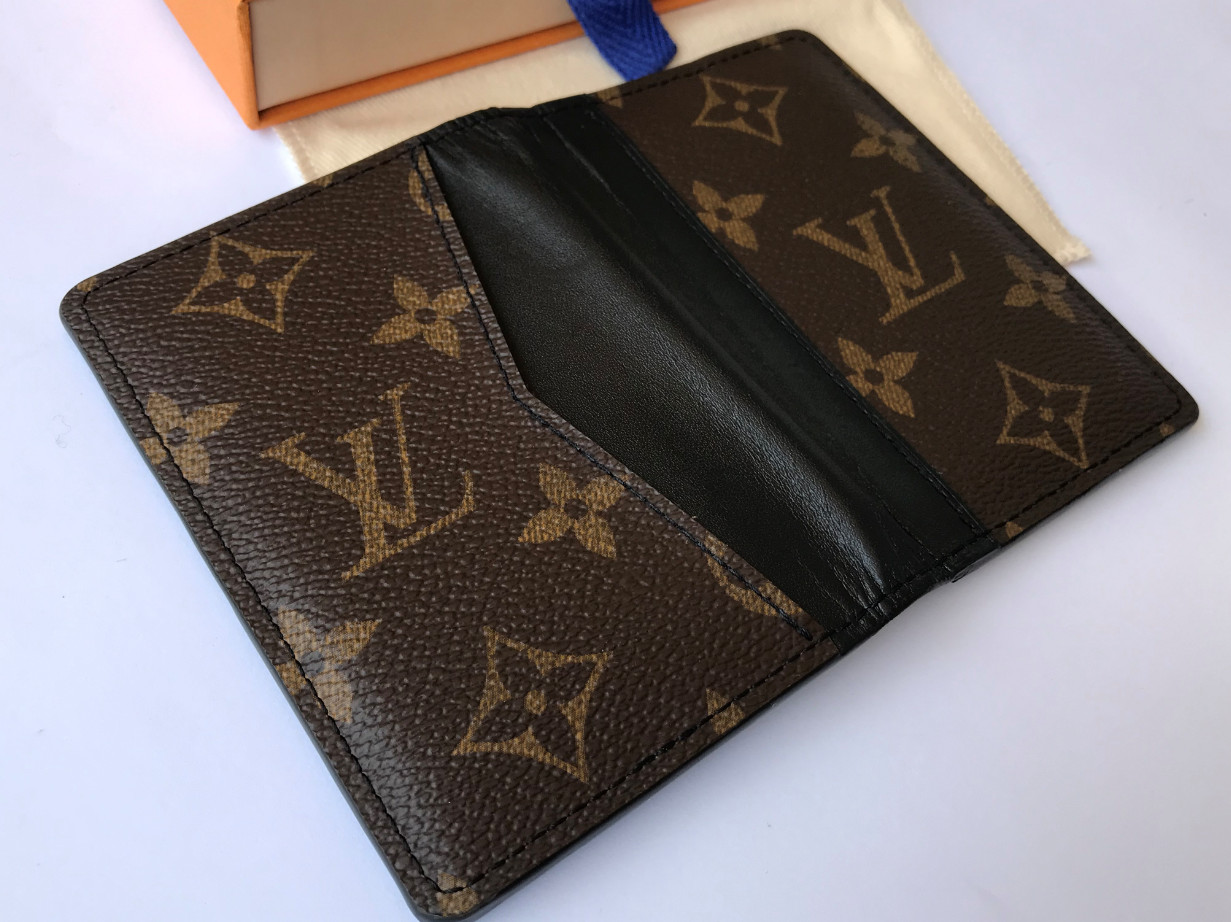 Louis Vuitton Monogram Macassar Canvas Neo Porte Card Holder