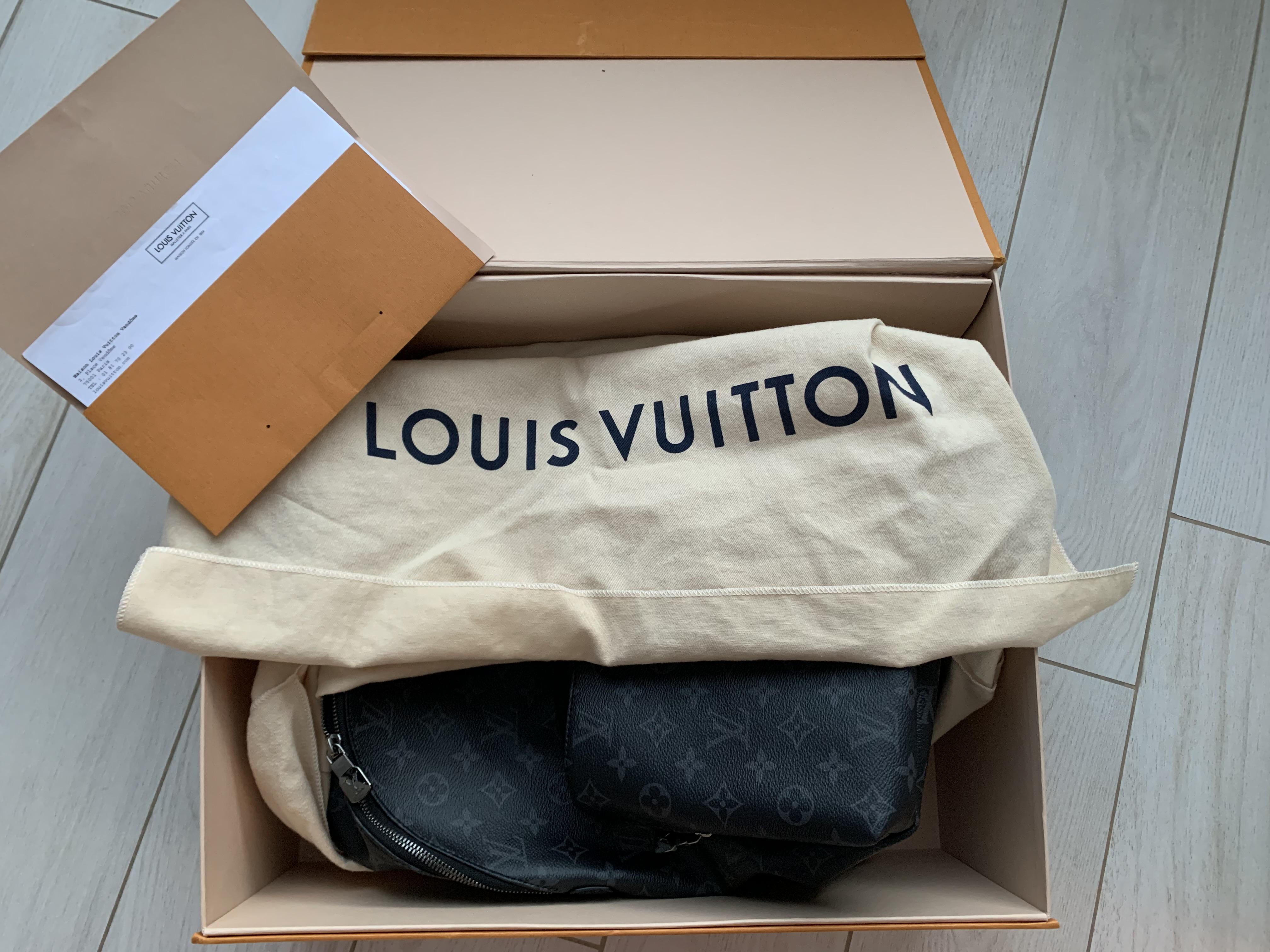 Louis Vuitton LOUIS VUITTON Backpack Monogram Eclipse Fragment  Apollo/Monogram Black Men's M43408 99535a | eLADY Globazone